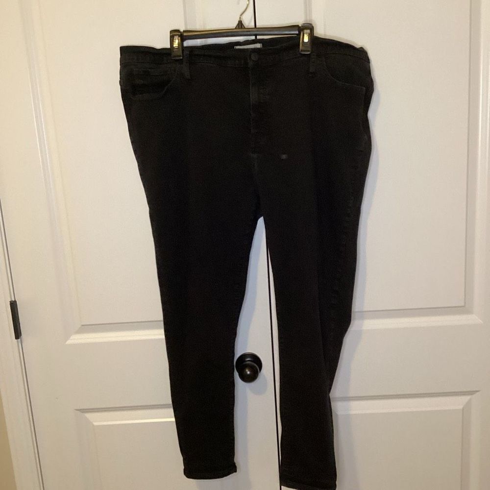 EUC Ladies Madewell Roadtripper Black Jeans